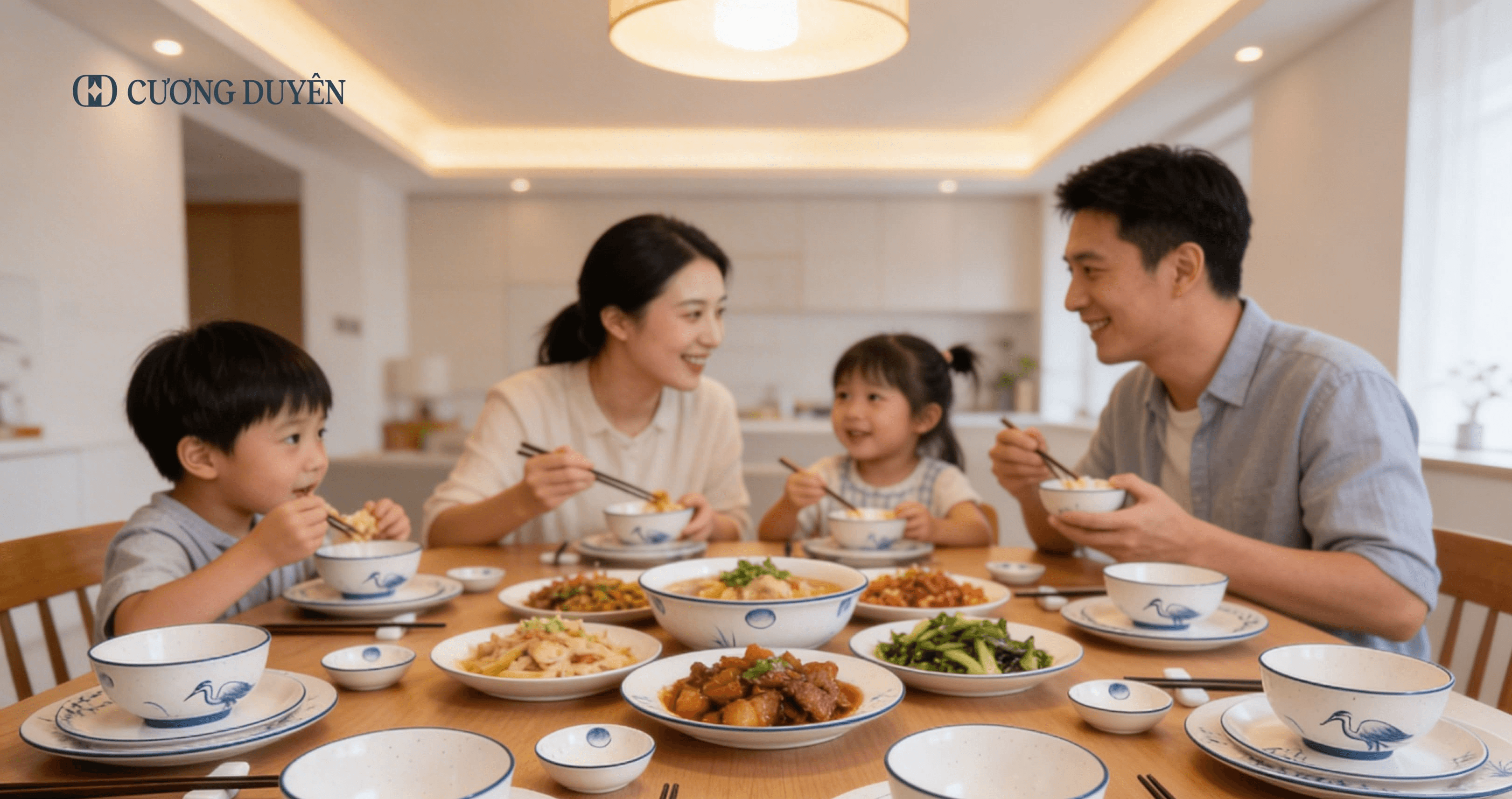 Ý nghĩa của bữa cơm gia đình trong cuộc sống hiện đại