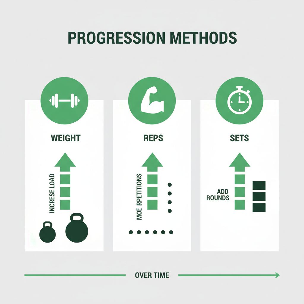 Comparison of progressive overload methods and recommended timelines