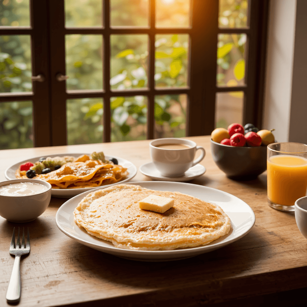 product photography of Breakfast Food