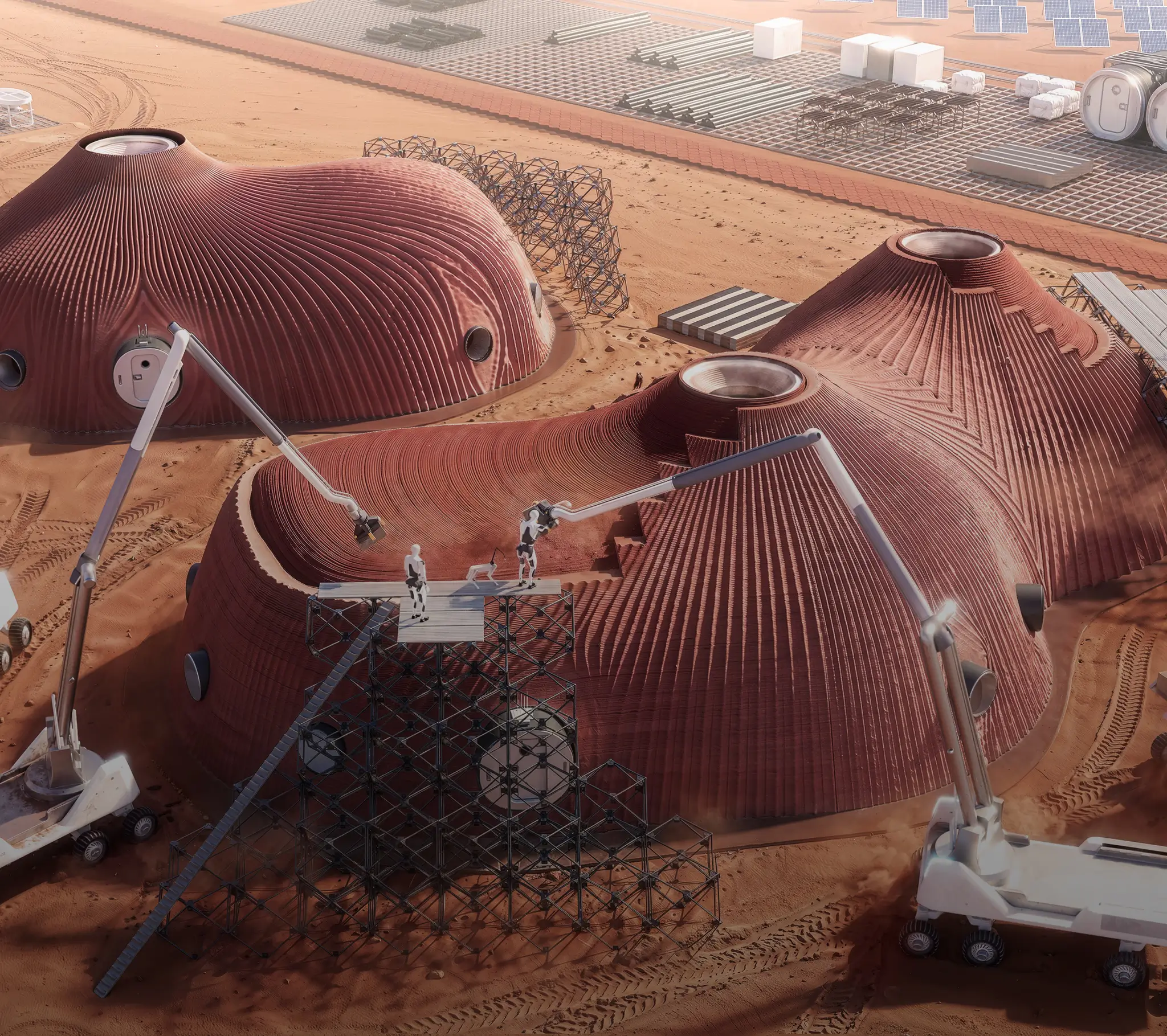 2075 Mars Habitat Concept project preview