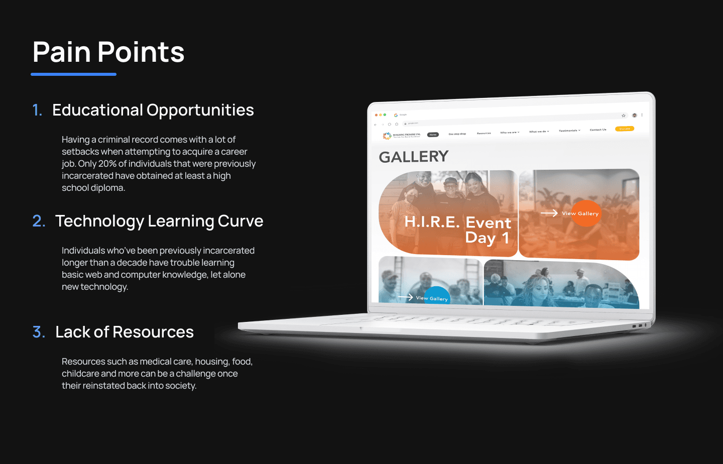 BPUSA Case Study Pain Points