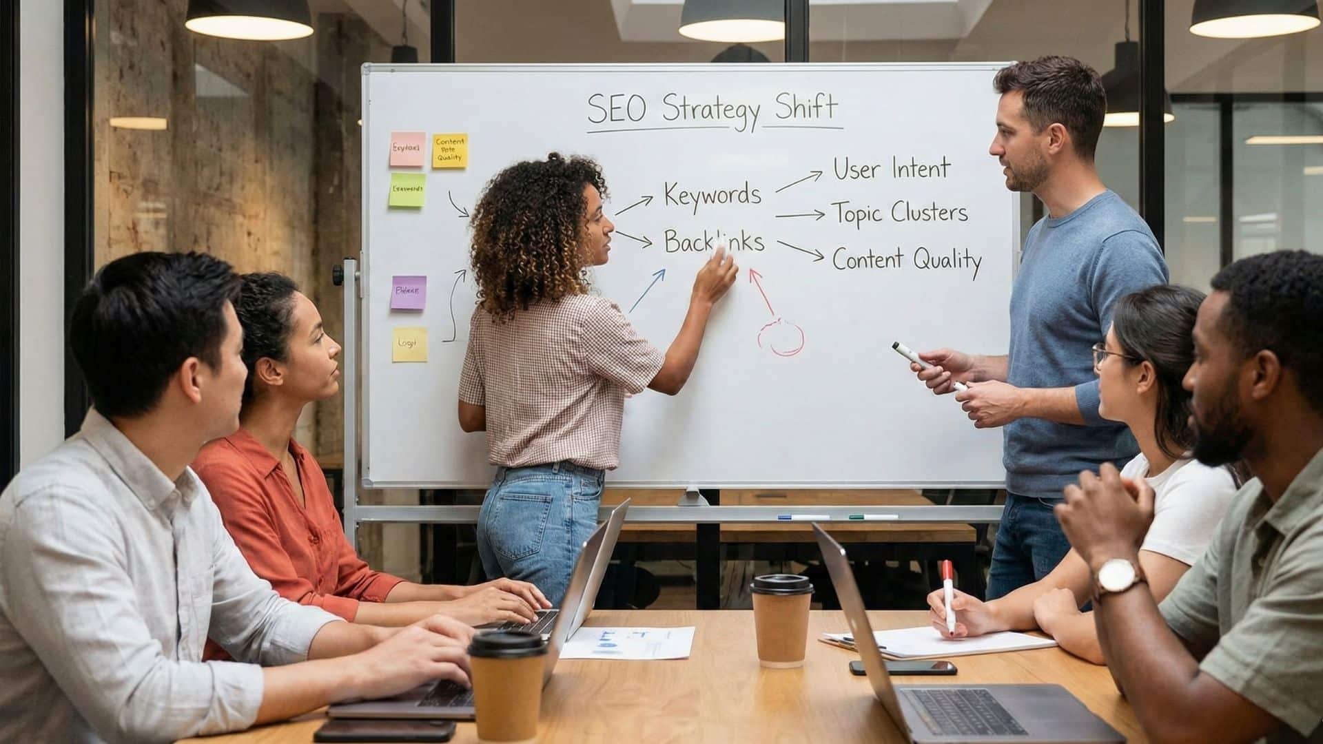 seo strategy shift ai search user intent workshop