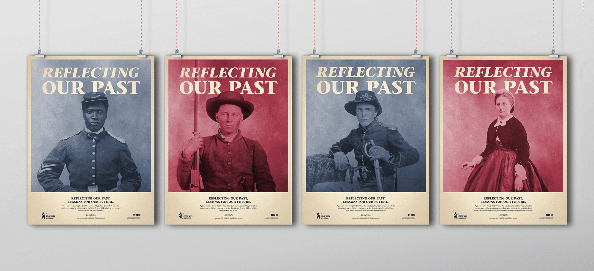 National Civil War Museum Final Marketing Posters 18x24 inches 