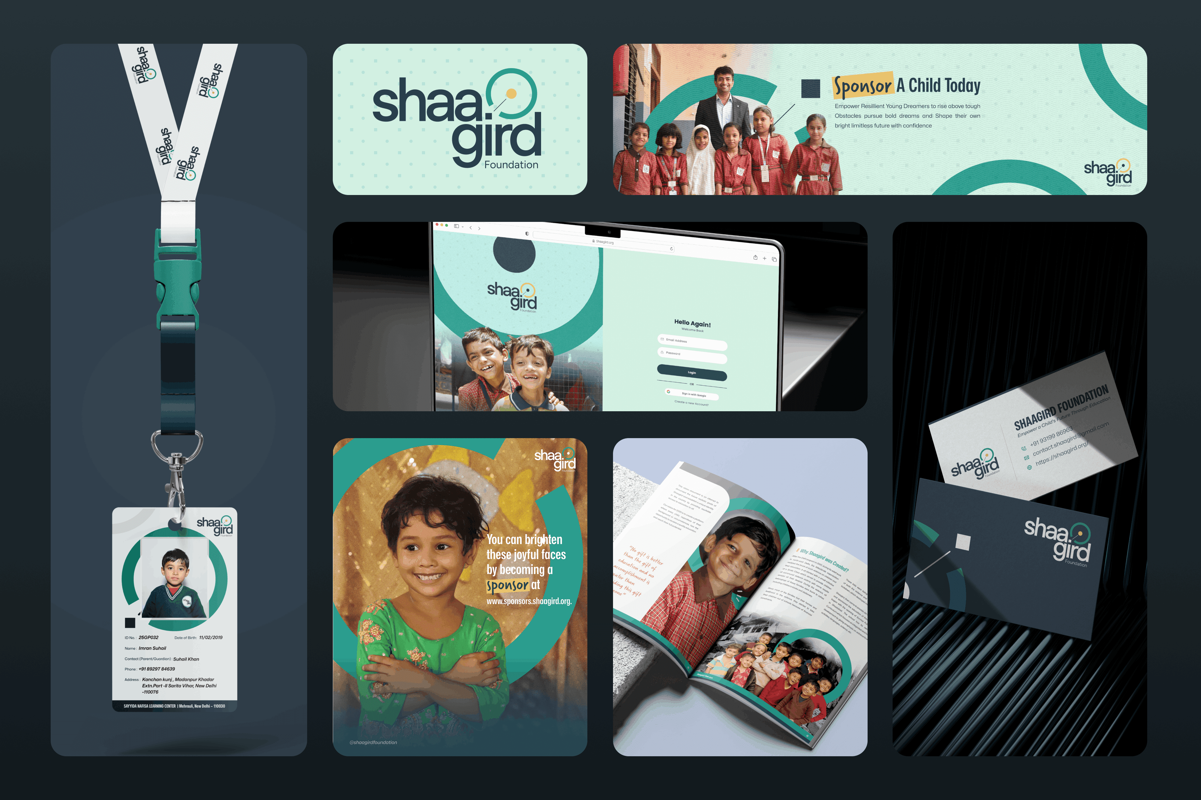 Creative brand strategy and identity design by Rehbar Design Labs