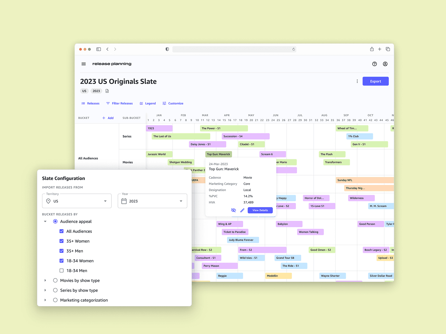 Content Slate Simulator