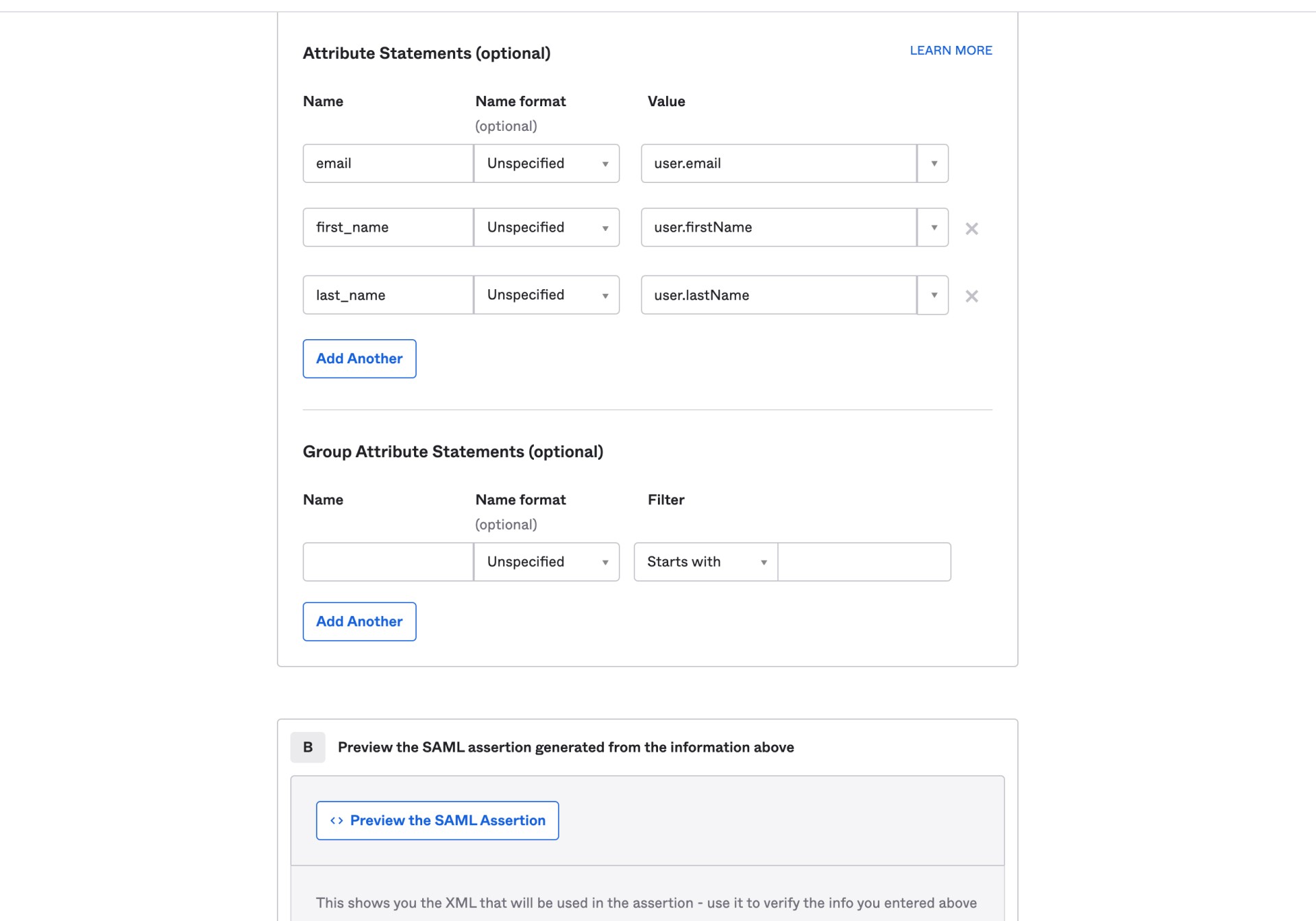 Okta SAML Instruction image 2-5