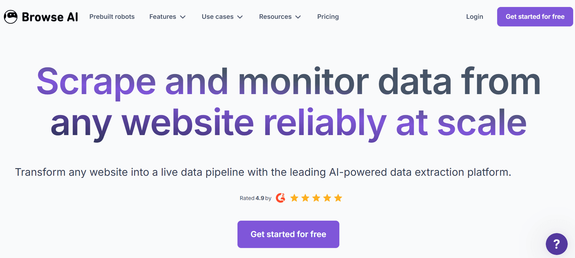 browse ai - Best AI Market Research Tools