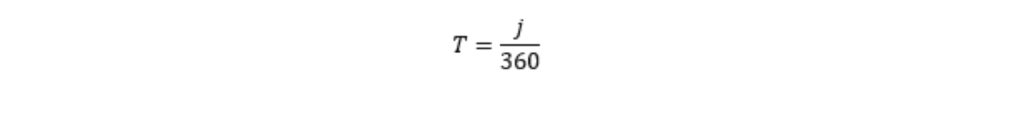 Formule durée nombre de jours