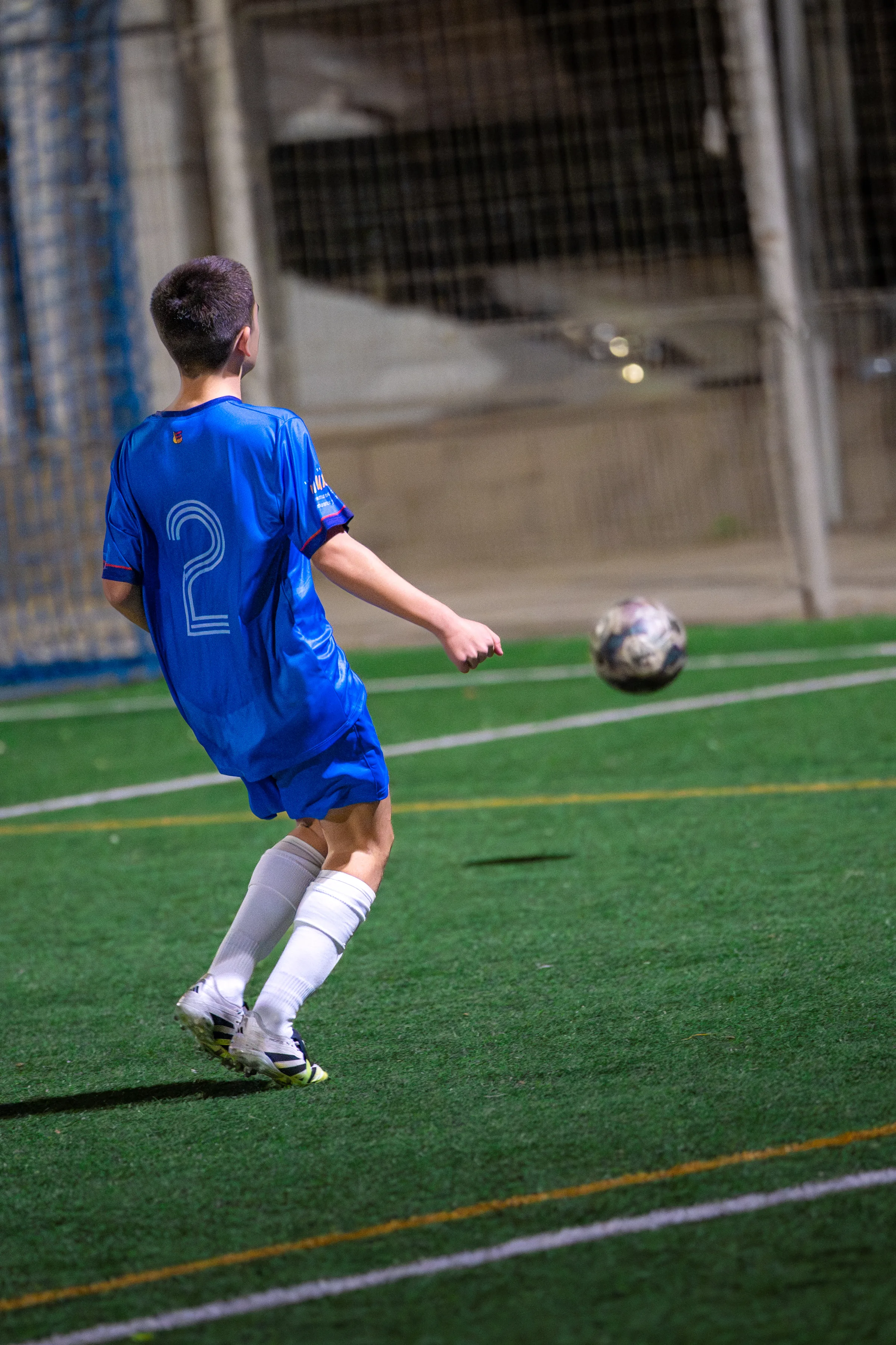 Movimiento en ataque del equipo Sub-14 A del Club Terlenka Barcelona 2026, foto de Nolan Pardo