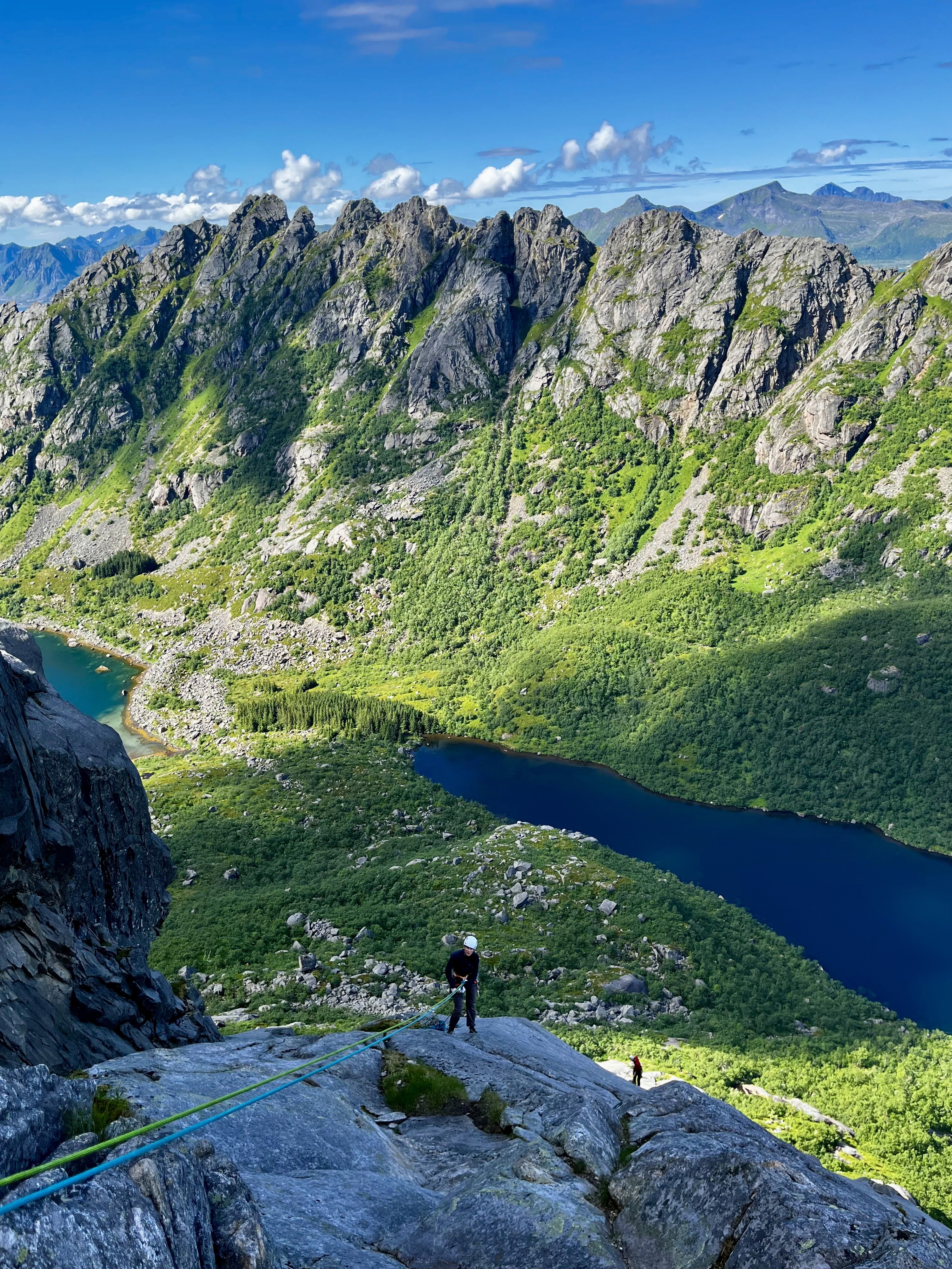 Climbing at Arctic Coliving Lodge