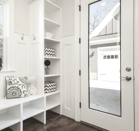 Open Concept Space with Storage