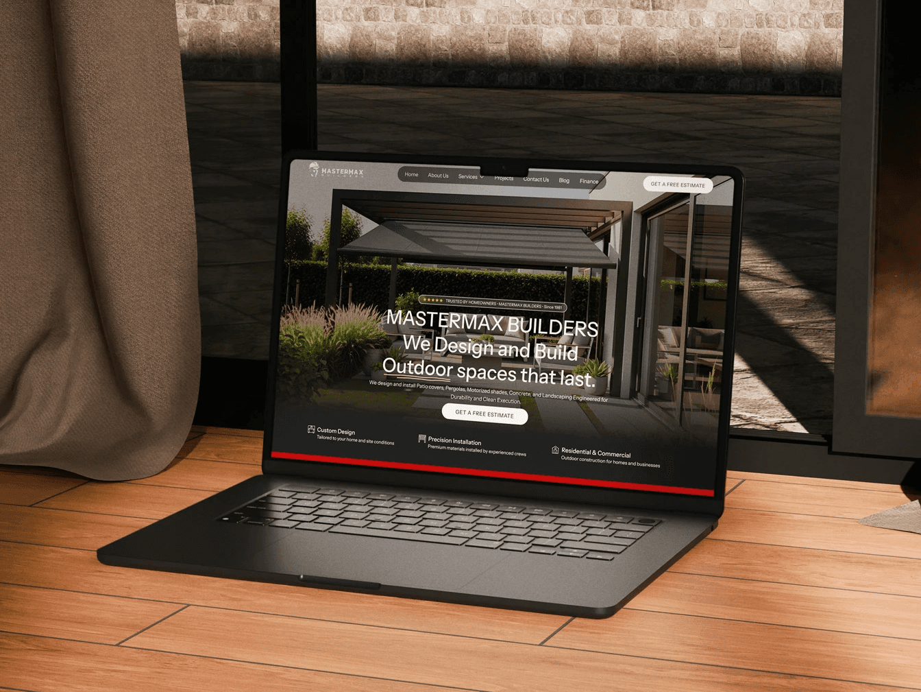 Mastermax Website Design
