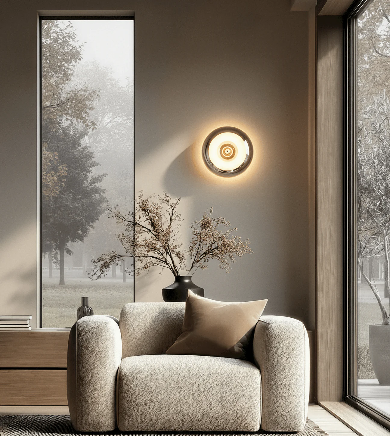 Wandleuchte Glass Amio