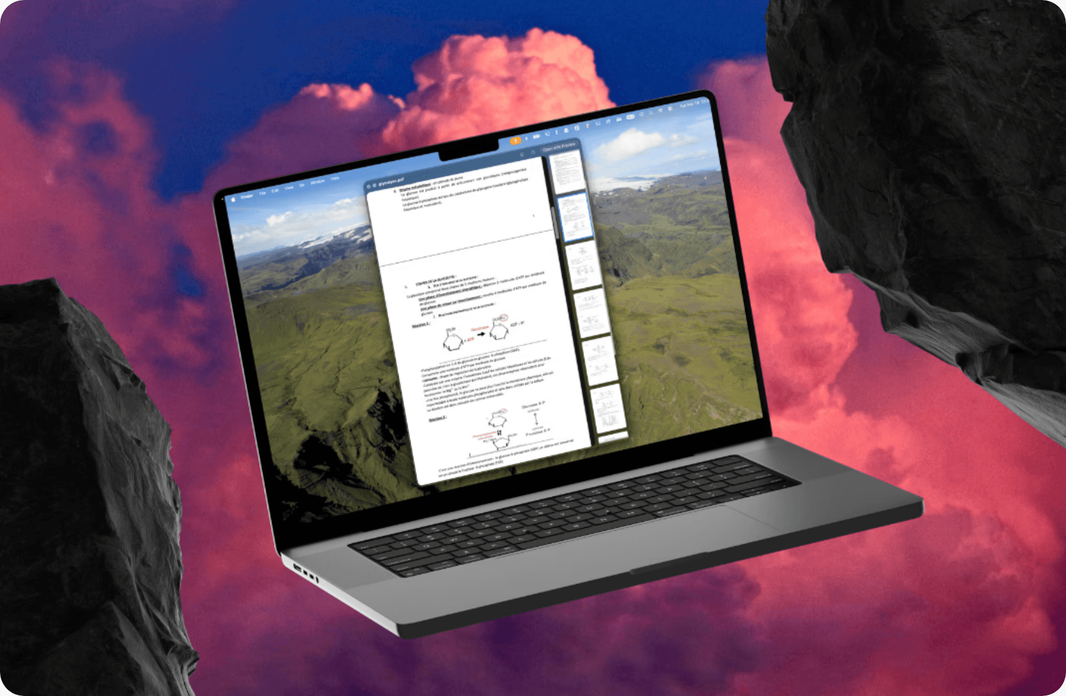 A mockup of Freelio's mobile app
