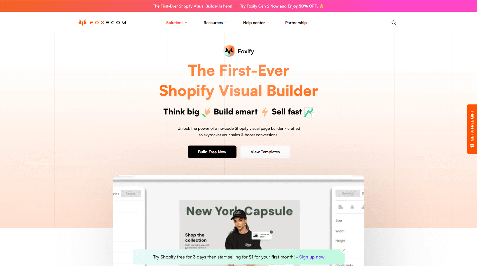 Foxify - Shogun page builder alternatives