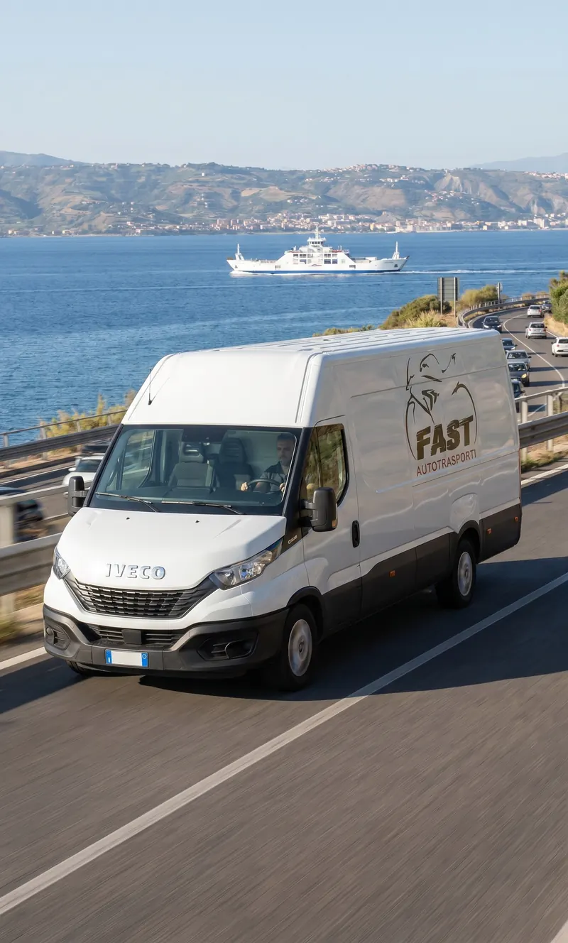 Furgone FAST per trasporto moto a Messina