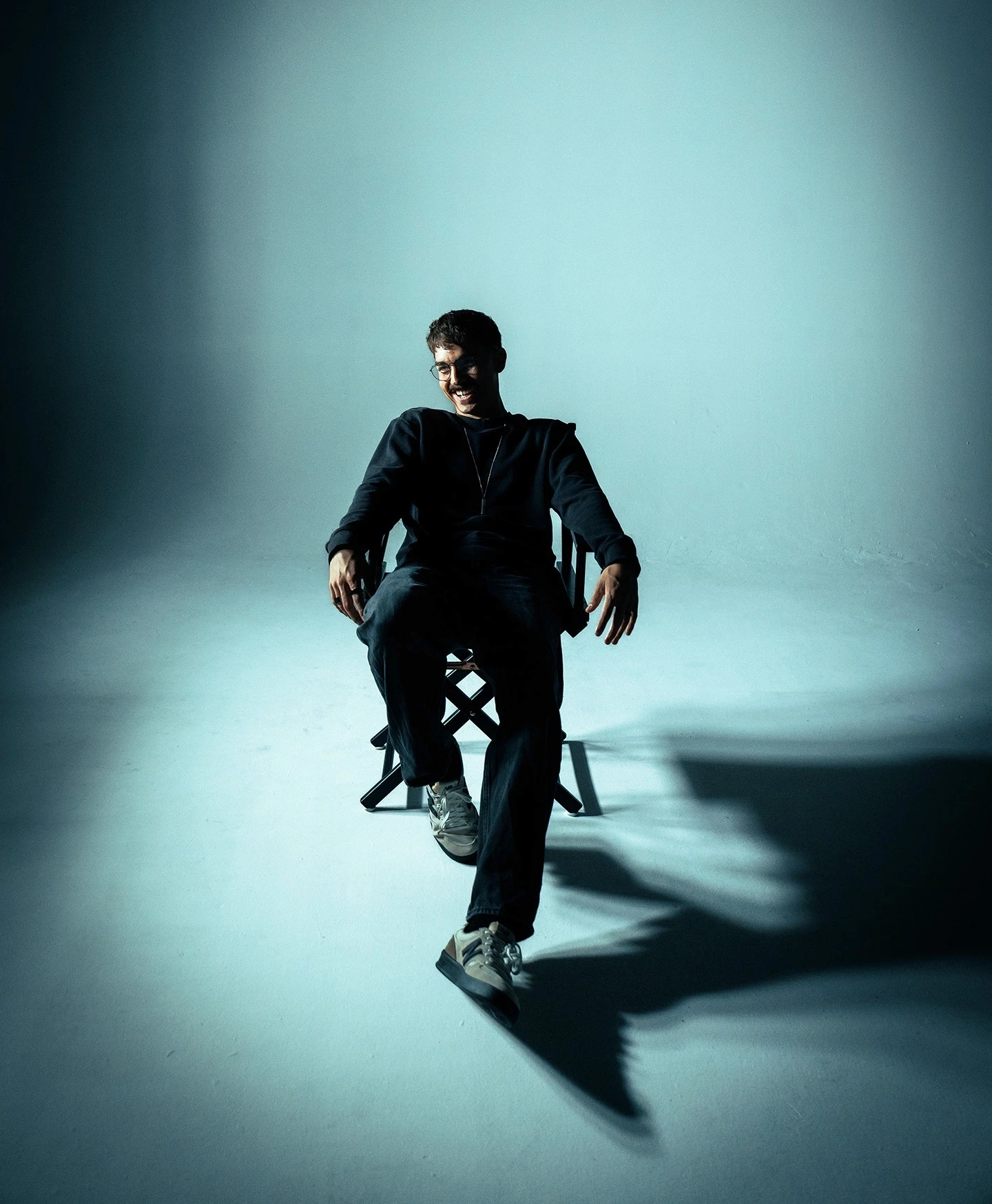 Jacob in a chair