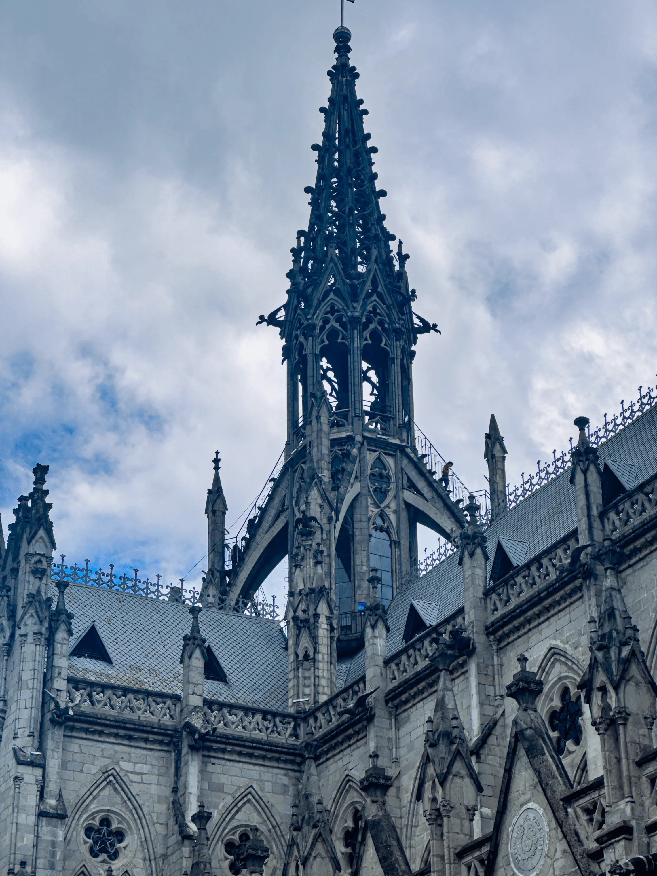 The Condor Tower of the Basilica del Voto Nacional