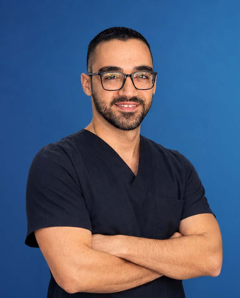 portrait of a dentist