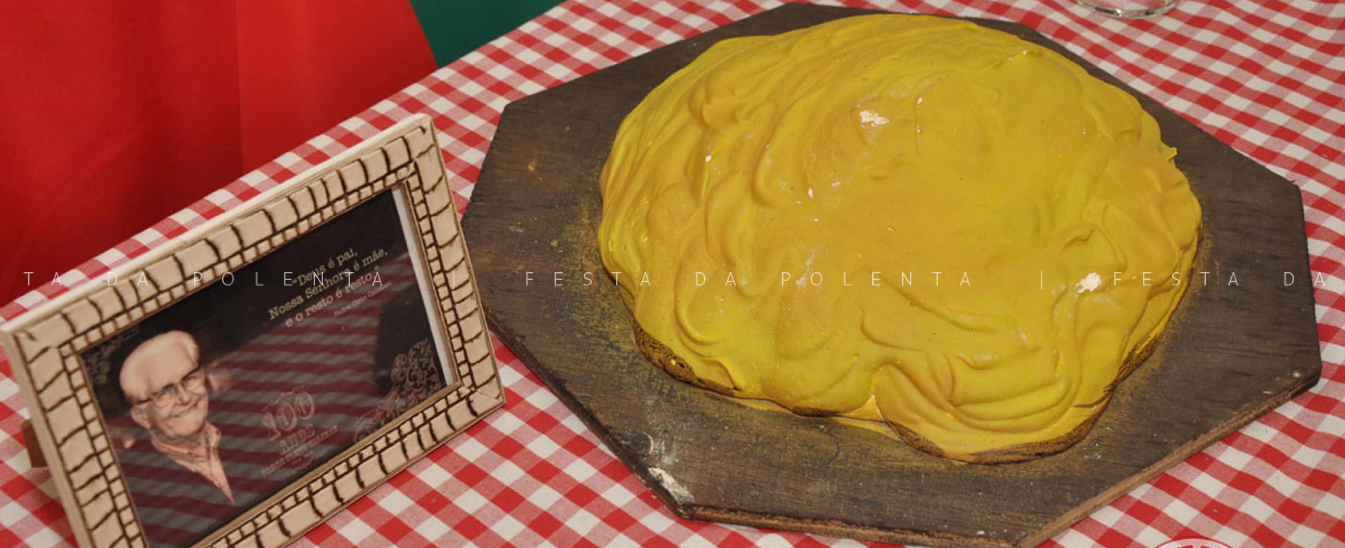 Tombo da Polenta na Festa Italiana de Venda Nova do Imigrante