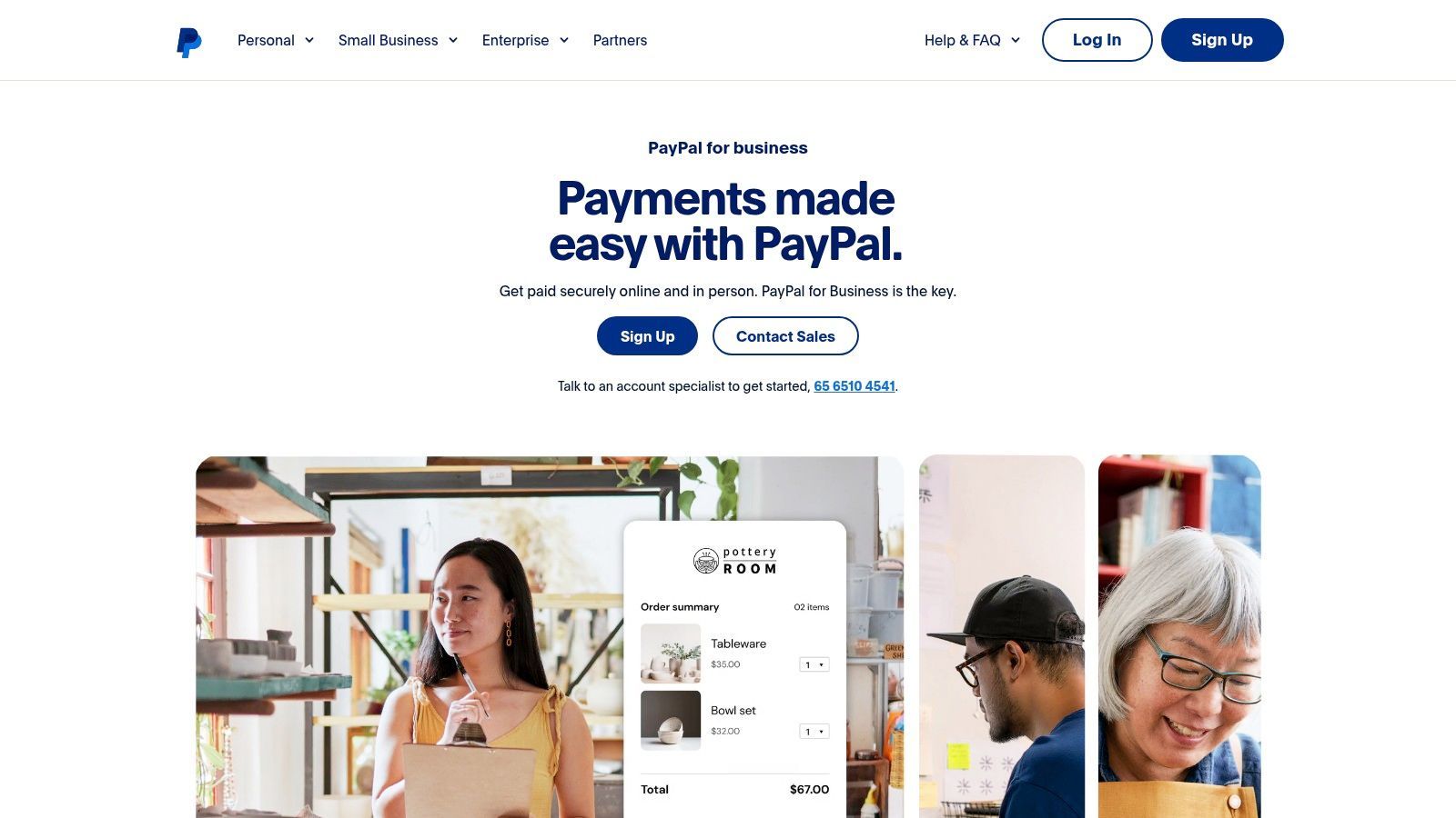 PayPayl Easy Payments Visual
