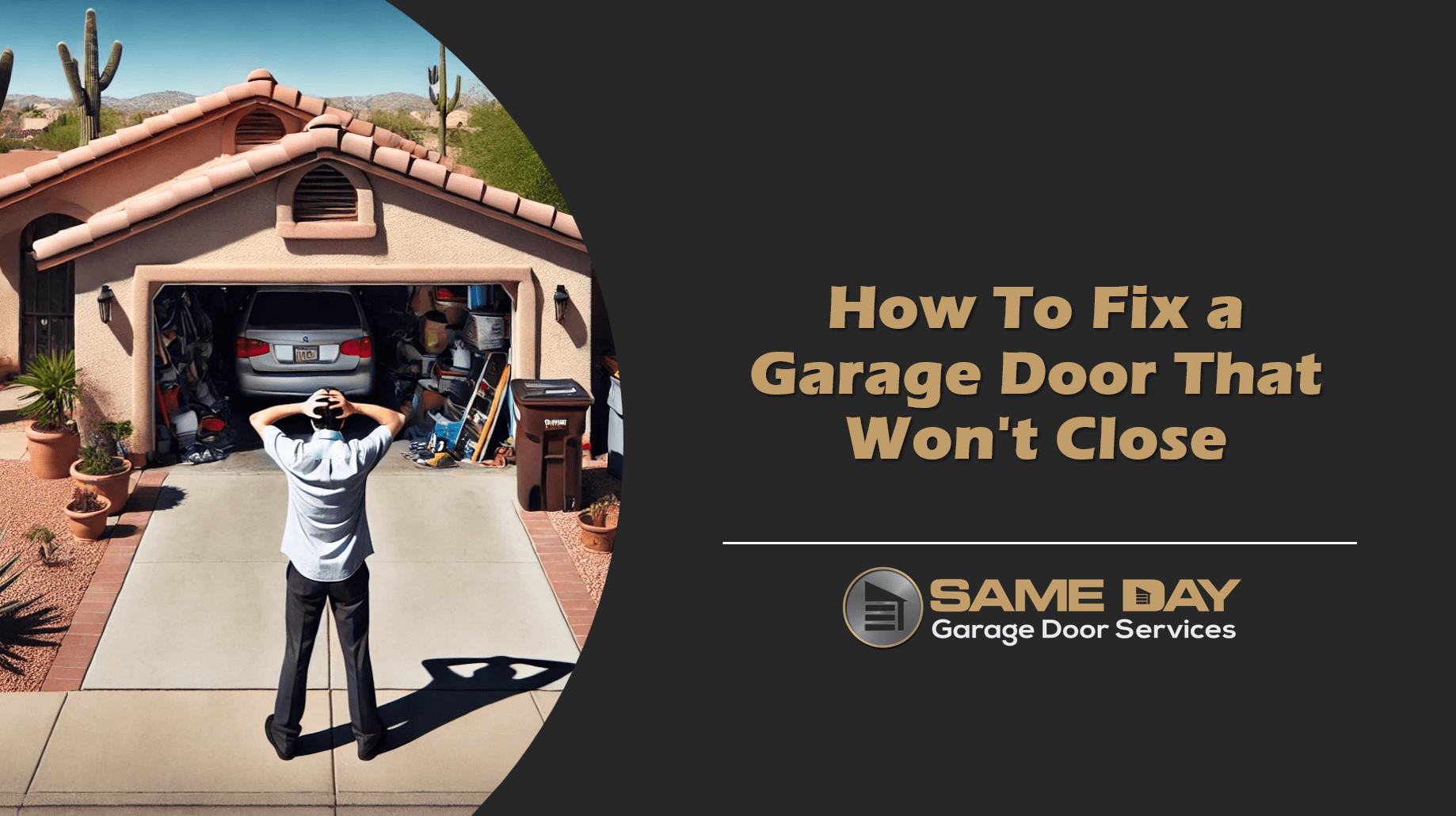 garage door wont close|How To Fix a Garage Door That Won't Close|