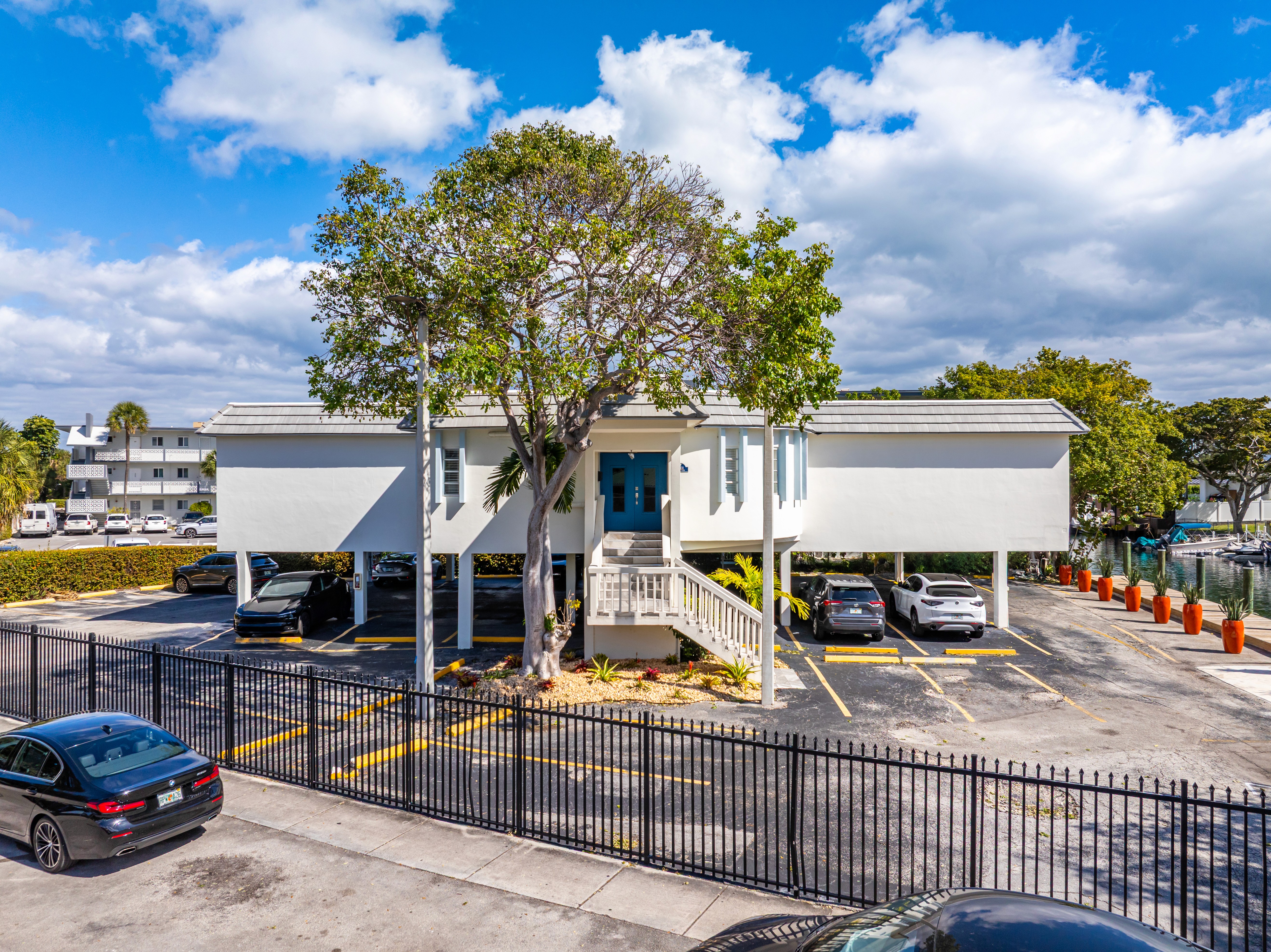 morning breakfast in the garden patio set for breakfast