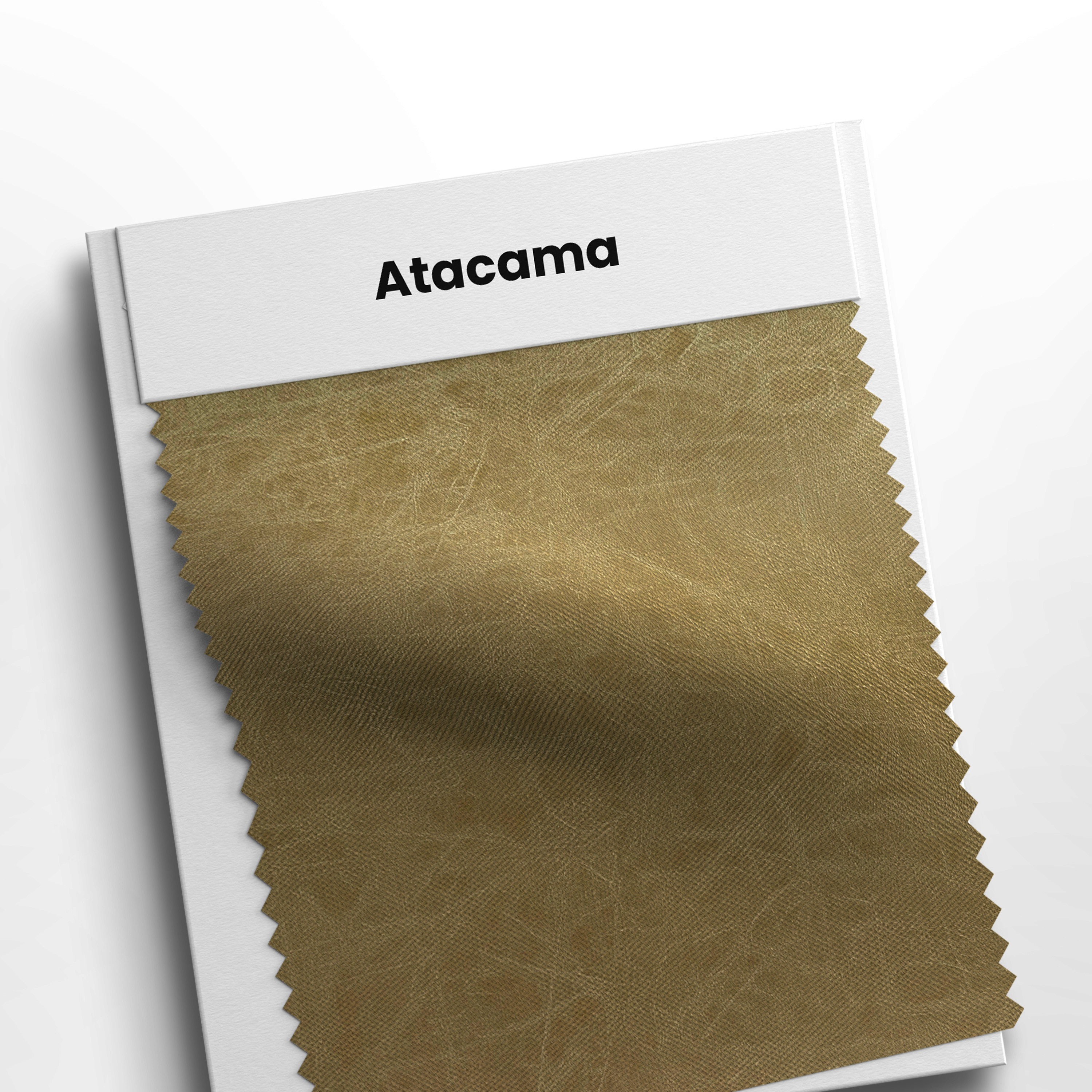 mostruário com tecido atacama sand