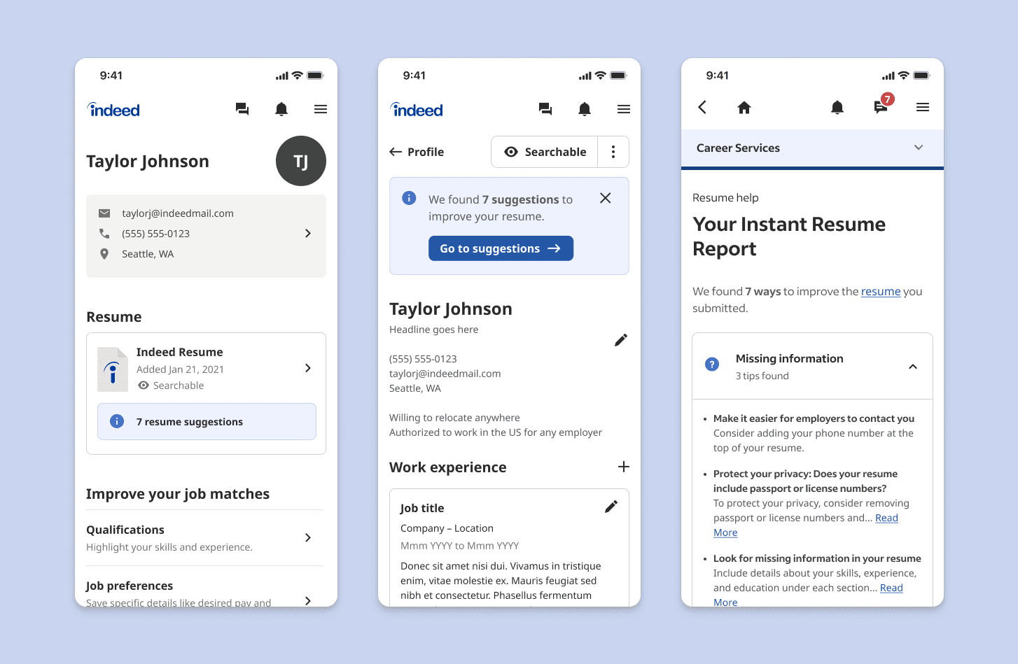 Desktop control experience