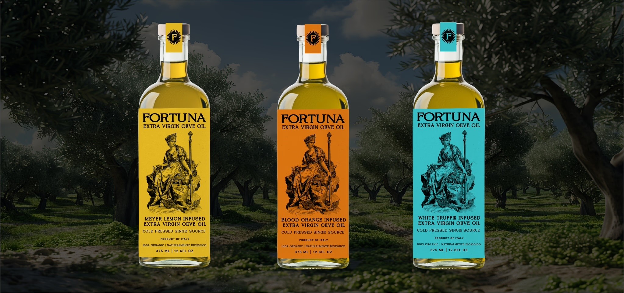 Fortuna Olive Oil Small EVOO bottles