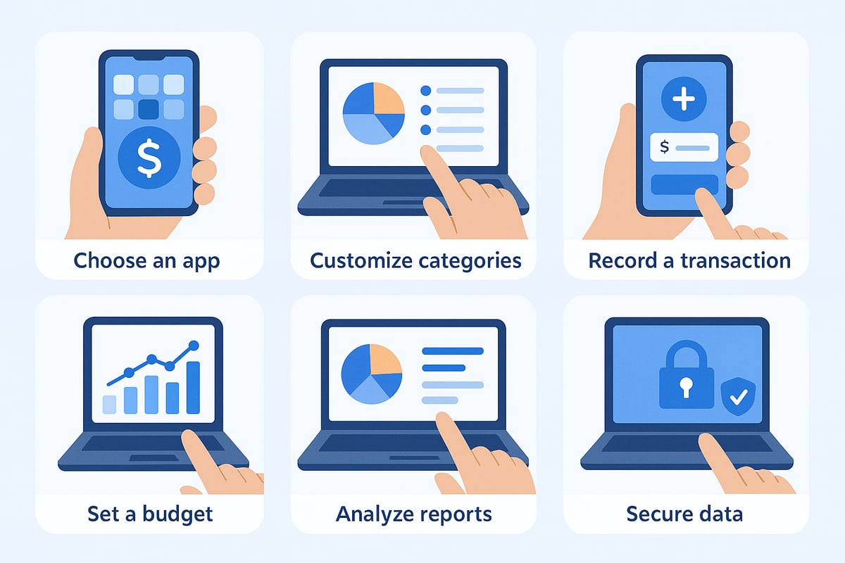 Setting Up Your Income and Expense Tracker Step-by-Step