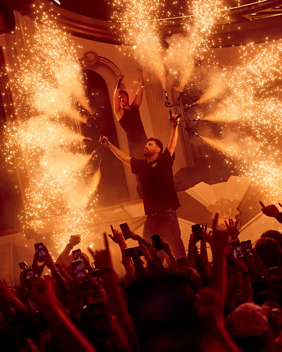 Dimitri Vegas during Tomorrowland residency at Ushuaïa Ibiza, Spain - 2025. Credits : The Night League