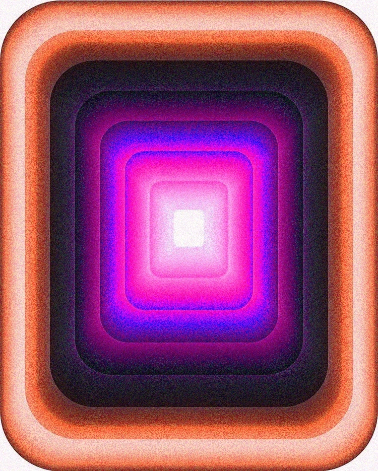 Conceptual graphic illustrating technology-driven design processes