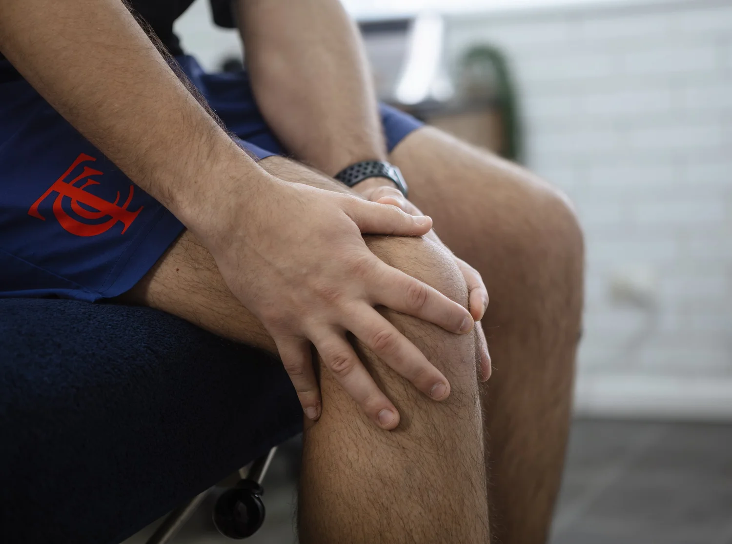 Patient with Runner's Knee