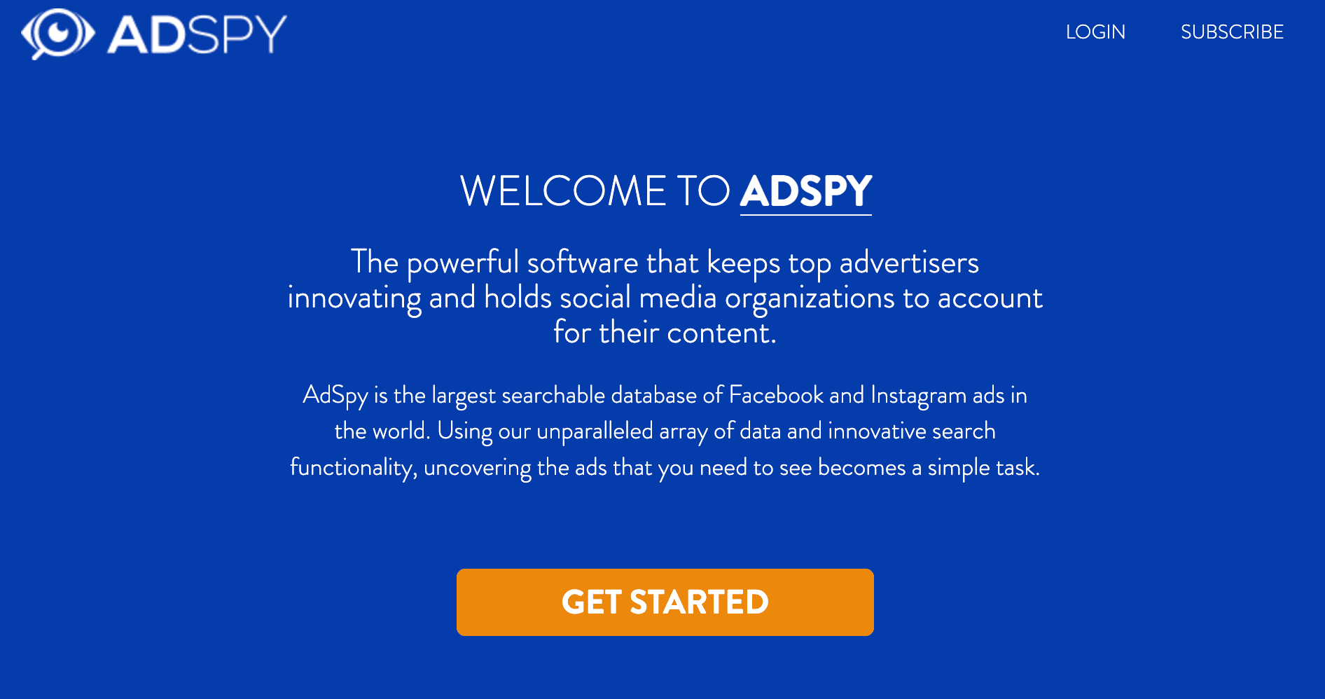 AdSpy Premium Facebook Alternative