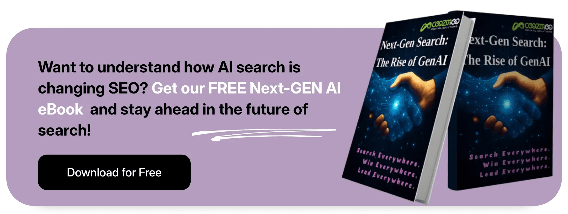 Free Next-Gen AI SEO eBook & The Rise of GenAI.