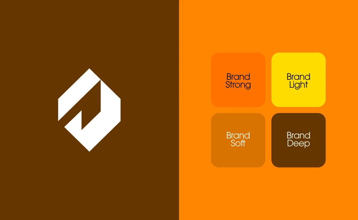 Abstract shapes, soft palette