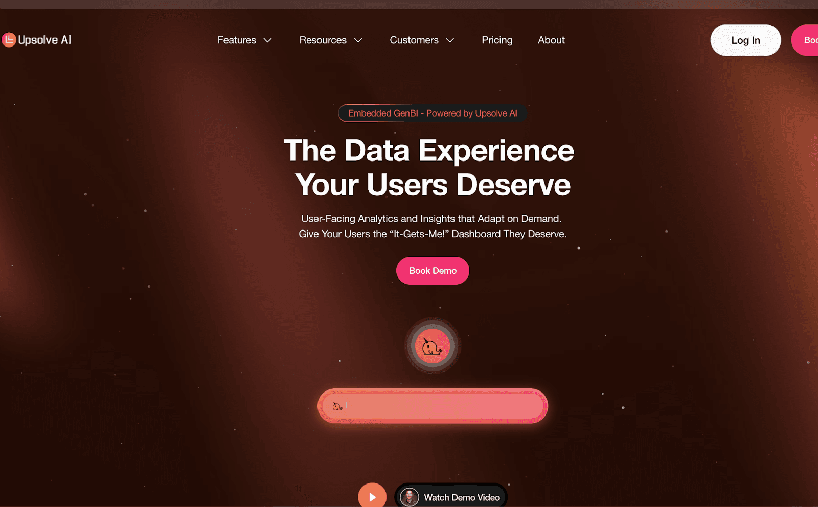 Upslove AI Home Page