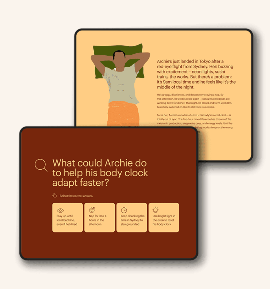 eLearning in Articulate Rise by Cinch