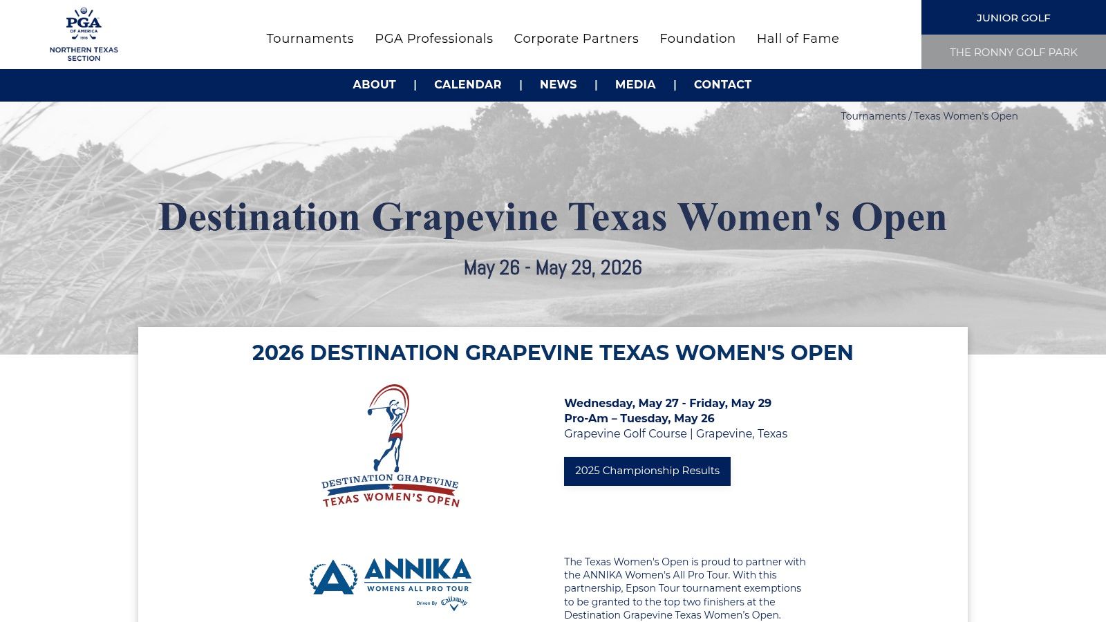 Texas Women’s Open (Northern Texas PGA)