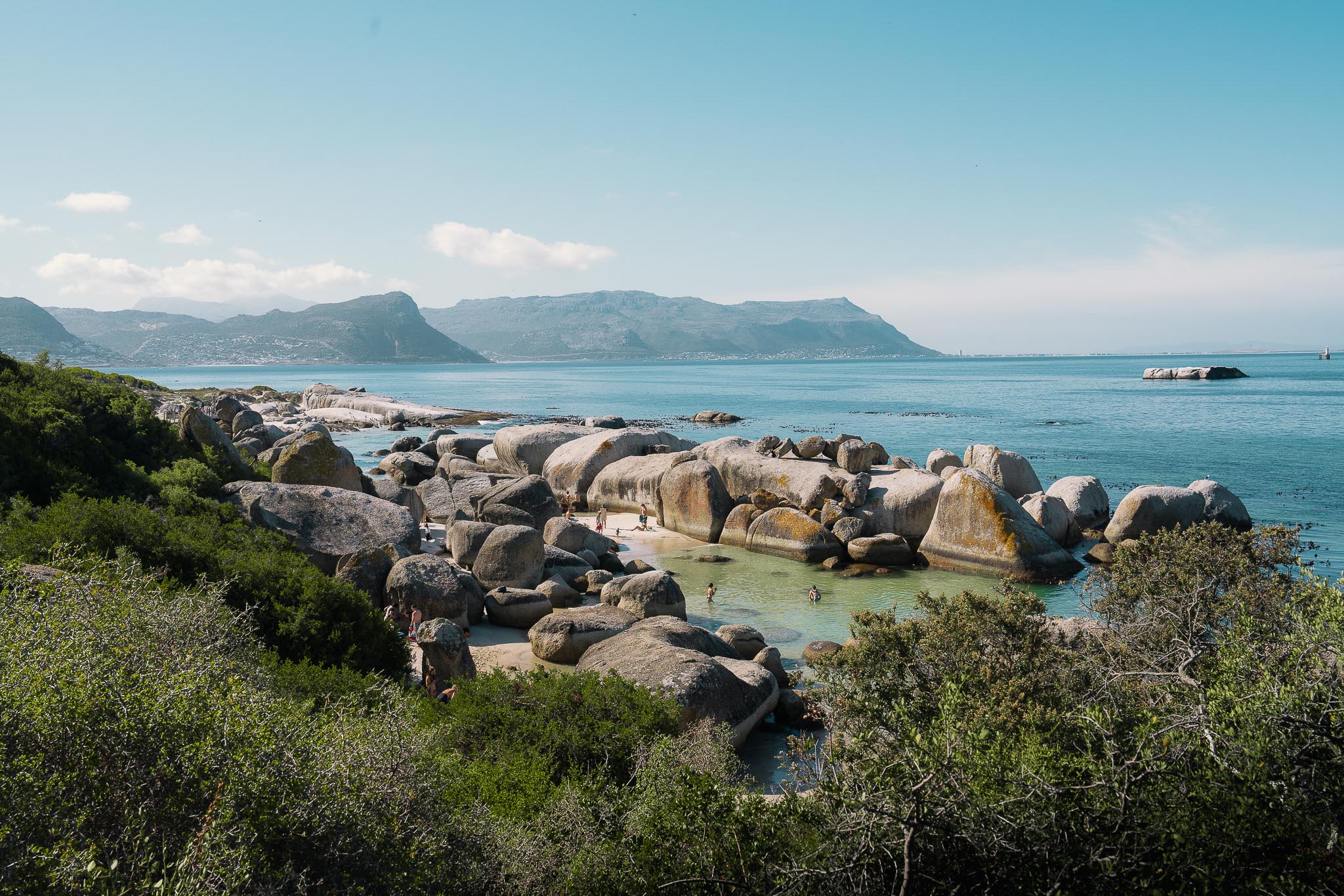cape town beach rocks