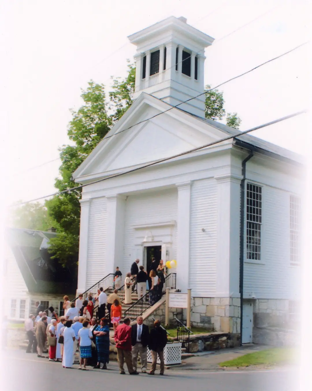 The HiThe Monterey Meeting House. Historic landmark and old monterey church
