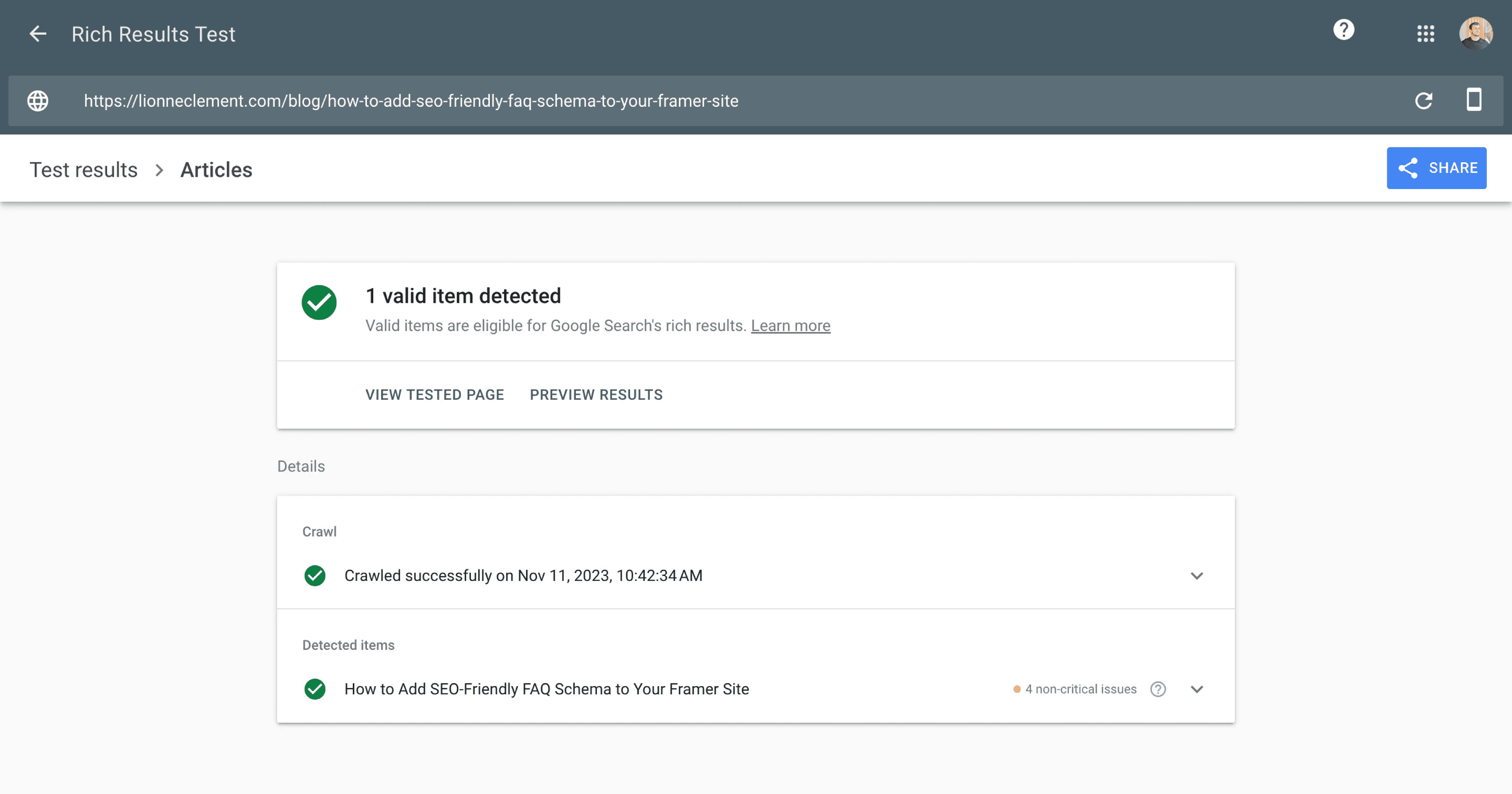 SEO-Friendly FAQ Schema