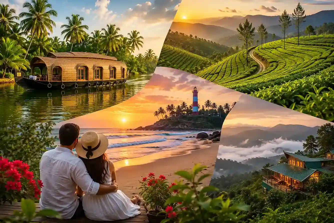 Top 10 Honeymoon Destinations in Kerala