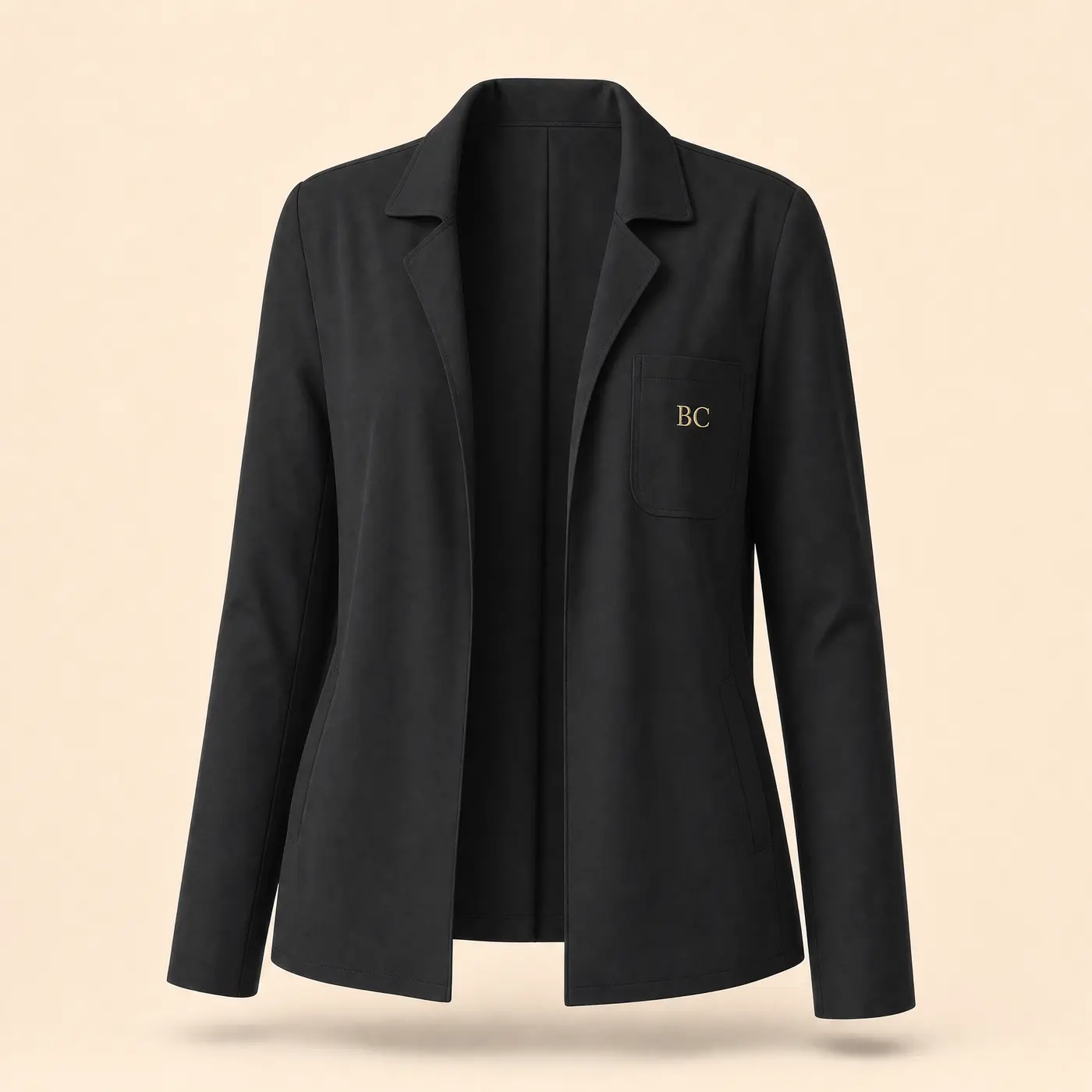 Women’s Black & Gold BC Business Overshirt