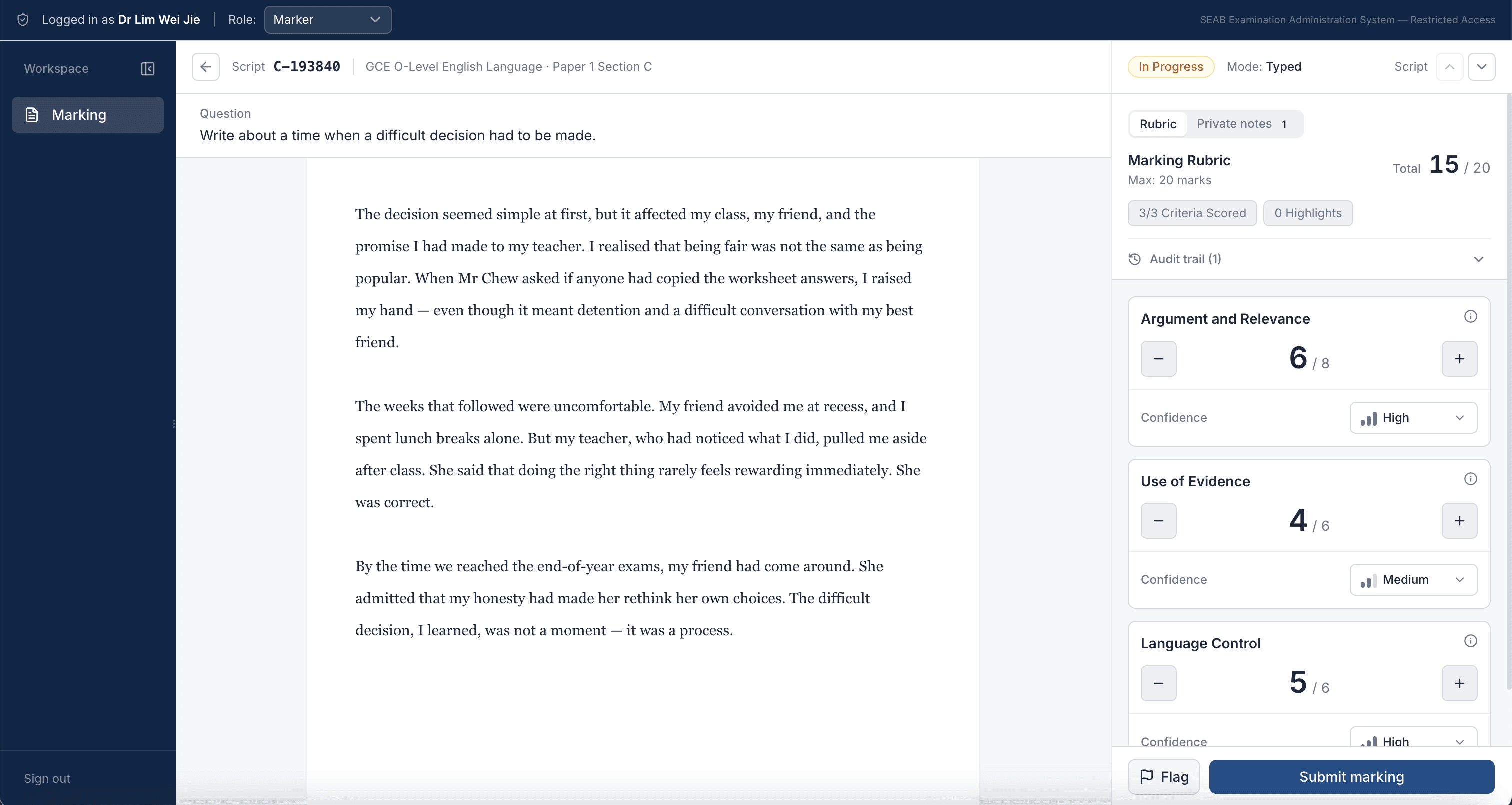 An image of Dreelio's dashboard