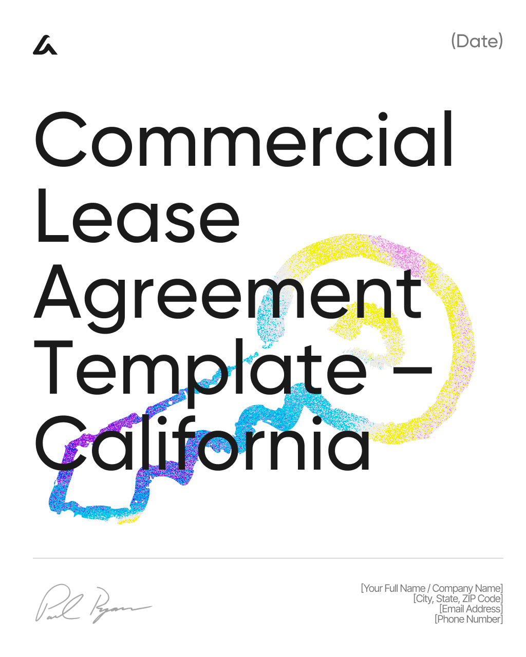 Commercial Lease Agreement Template – California