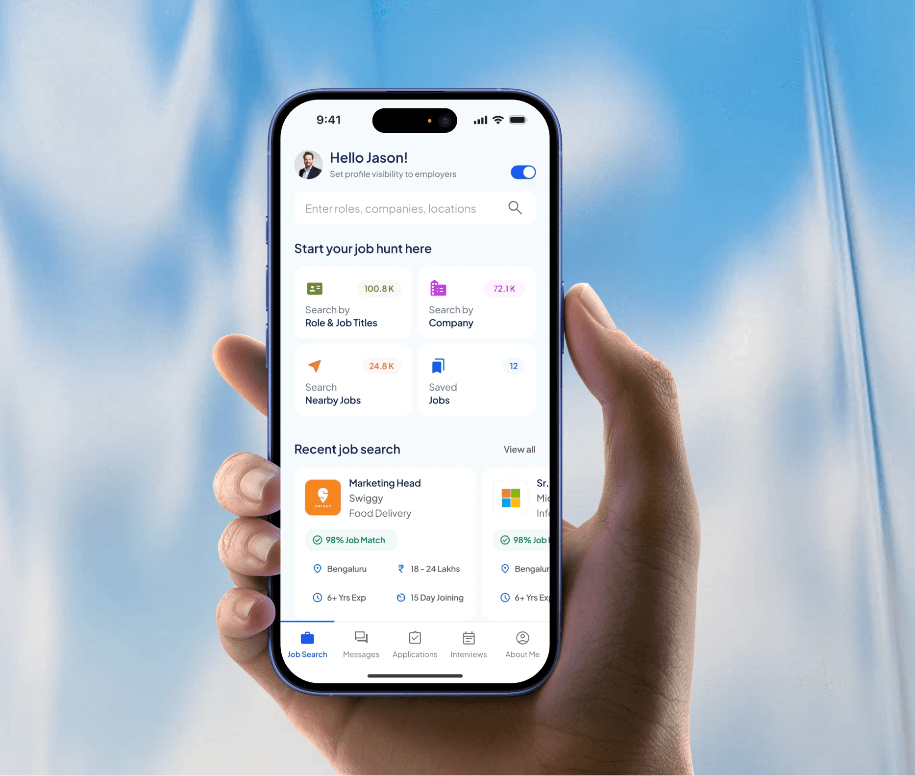 Crafting a Job Search Experience Powered by AI