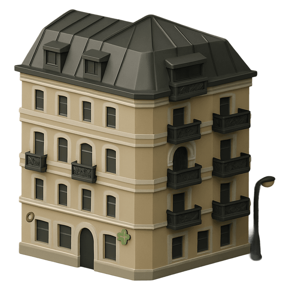 A vibrant, glossy purple 3D abstract shape with swirling, wavy surfaces, resembling a twisted, smooth sculpture, floating against a plain backdrop.