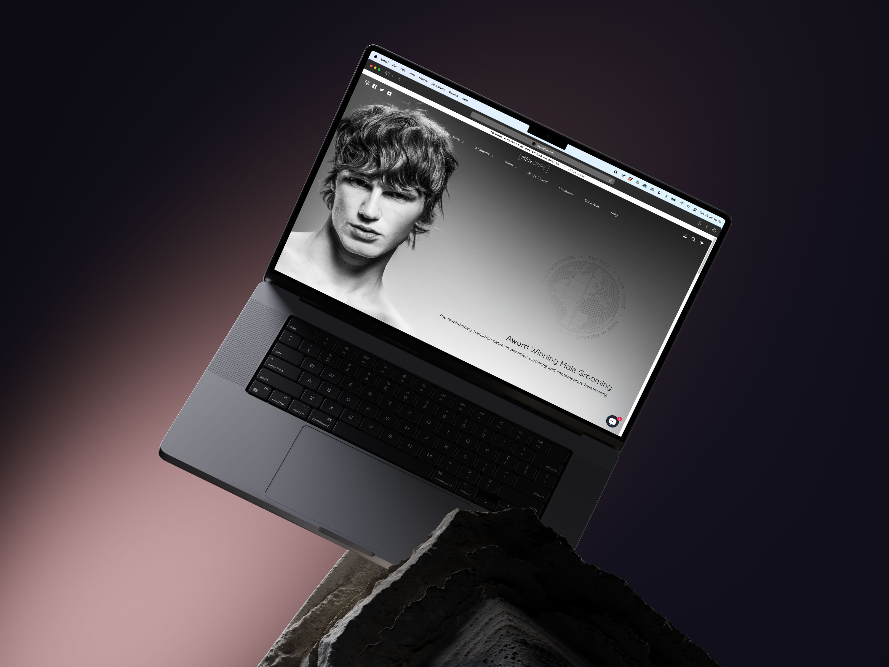 Menspire Homepage